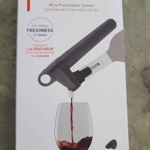 Wine Preservation System - Black
